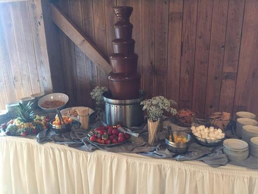 Chocolate Fountain Display