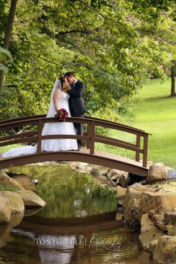 Bride and Groom Romantic moment